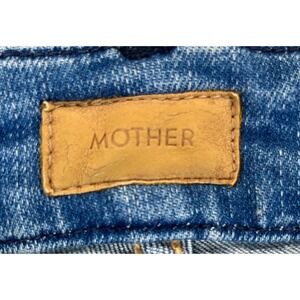 Mother Looker Ankle Fray Jeans  Women Size 26/28X28 high rise stretch slim pants